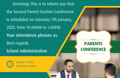 Parent – Teacher Conference